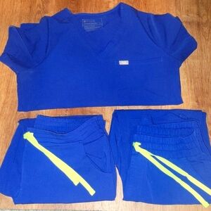 Figs M/MP Electric Blue Catarina Yolas